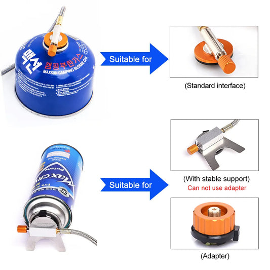 Portable Camping Gas Stove - Premium  from Shoponeer - Just $30.99! Shop now at Shoponeer