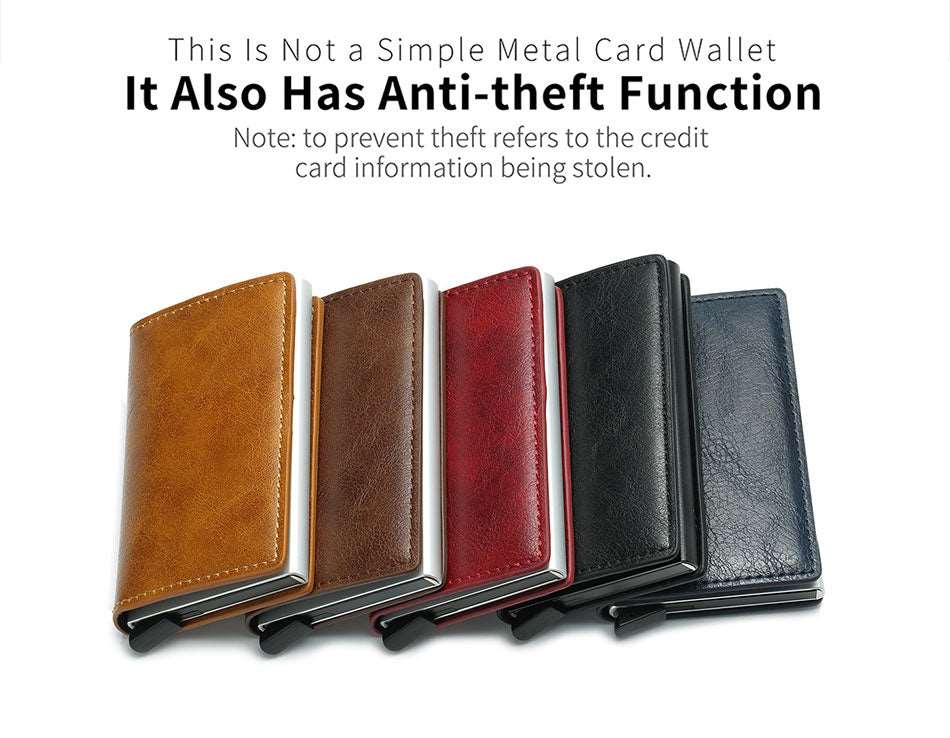 RFID Blocking Protected Credit Card Holder - Premium  from Shoponeer - Just $18.99! Shop now at Shoponeer