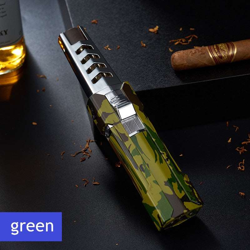 Turbine Torch Jet Flame Lighter - Premium  from Shoponeer - Just $23.99! Shop now at Shoponeer