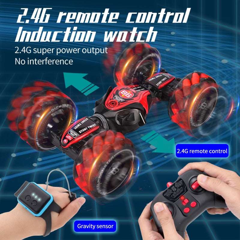 Gesture Sensing RC Stunt Car - Premium  from Shoponeer - Just $73.49! Shop now at Shoponeer