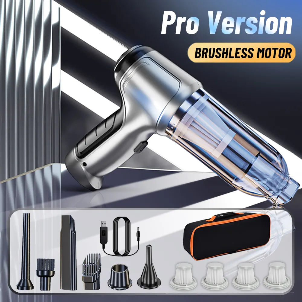 Handheld Cordless Car Vacuum Cleaner - Premium  from Shoponeer - Just $23.15! Shop now at Shoponeer