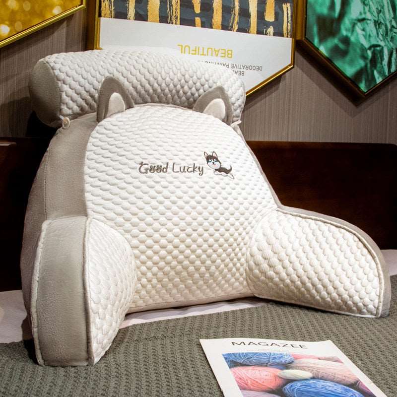 Large Cushion Reading Pillow - Premium  from Shoponeer - Just $36.99! Shop now at Shoponeer