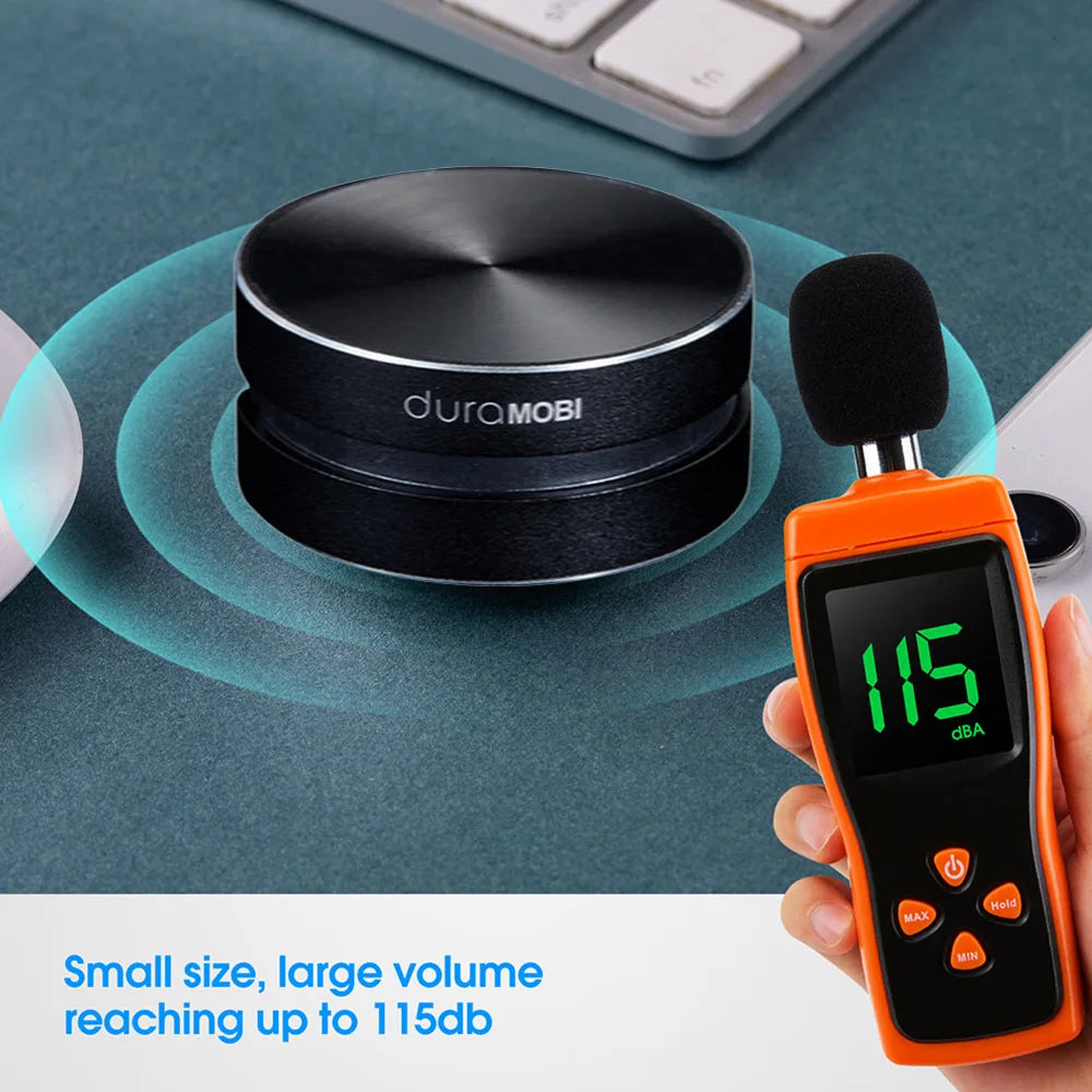 Mini Bone Conduction Bluetooth Speaker – Portable Wireless Speaker with Built-In Mic