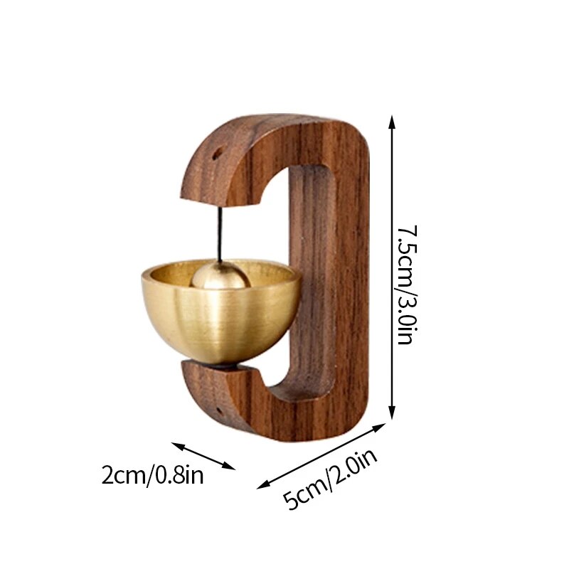 Wooden Feature Doorbell - Premium  from Shoponeer - Just $16.99! Shop now at Shoponeer