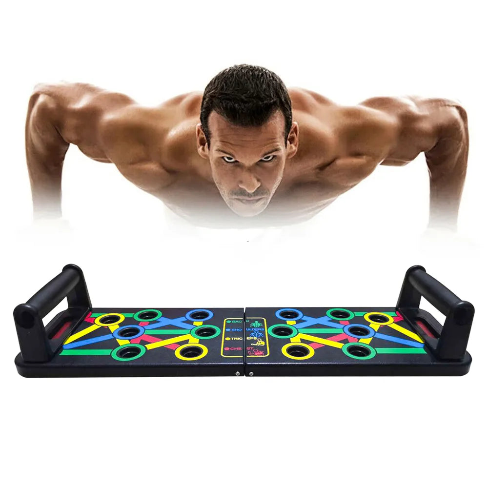 14 in 1 Push-Up Board - Premium  from Shoponeer - Just $29.99! Shop now at Shoponeer