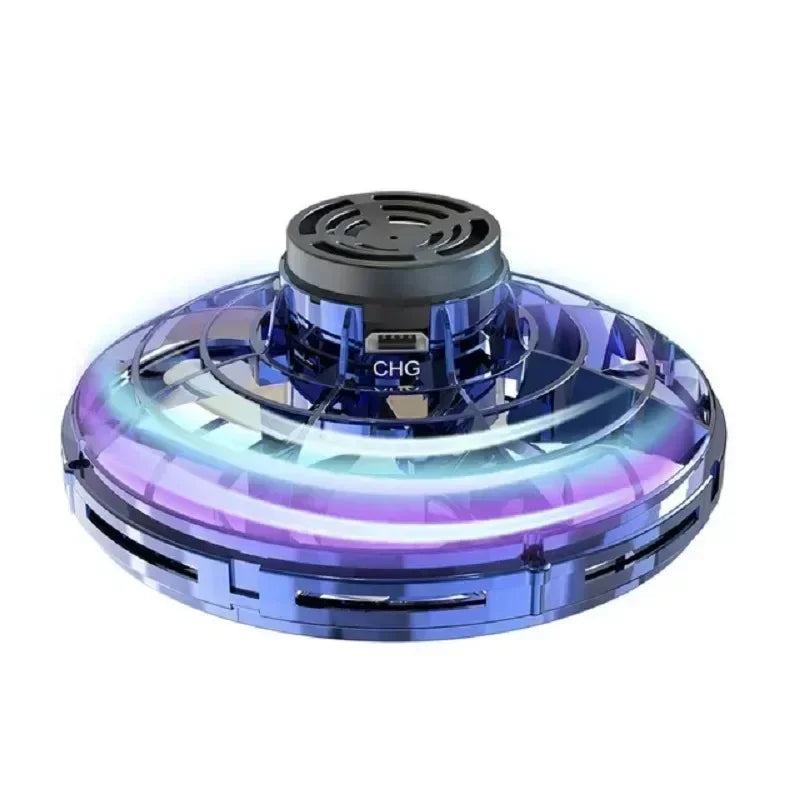 Colorful circular device with 'CHG' branding on a white background