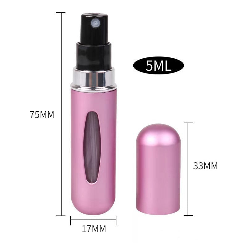 Mini 5ml Travel Perfume Refillable Atomizer