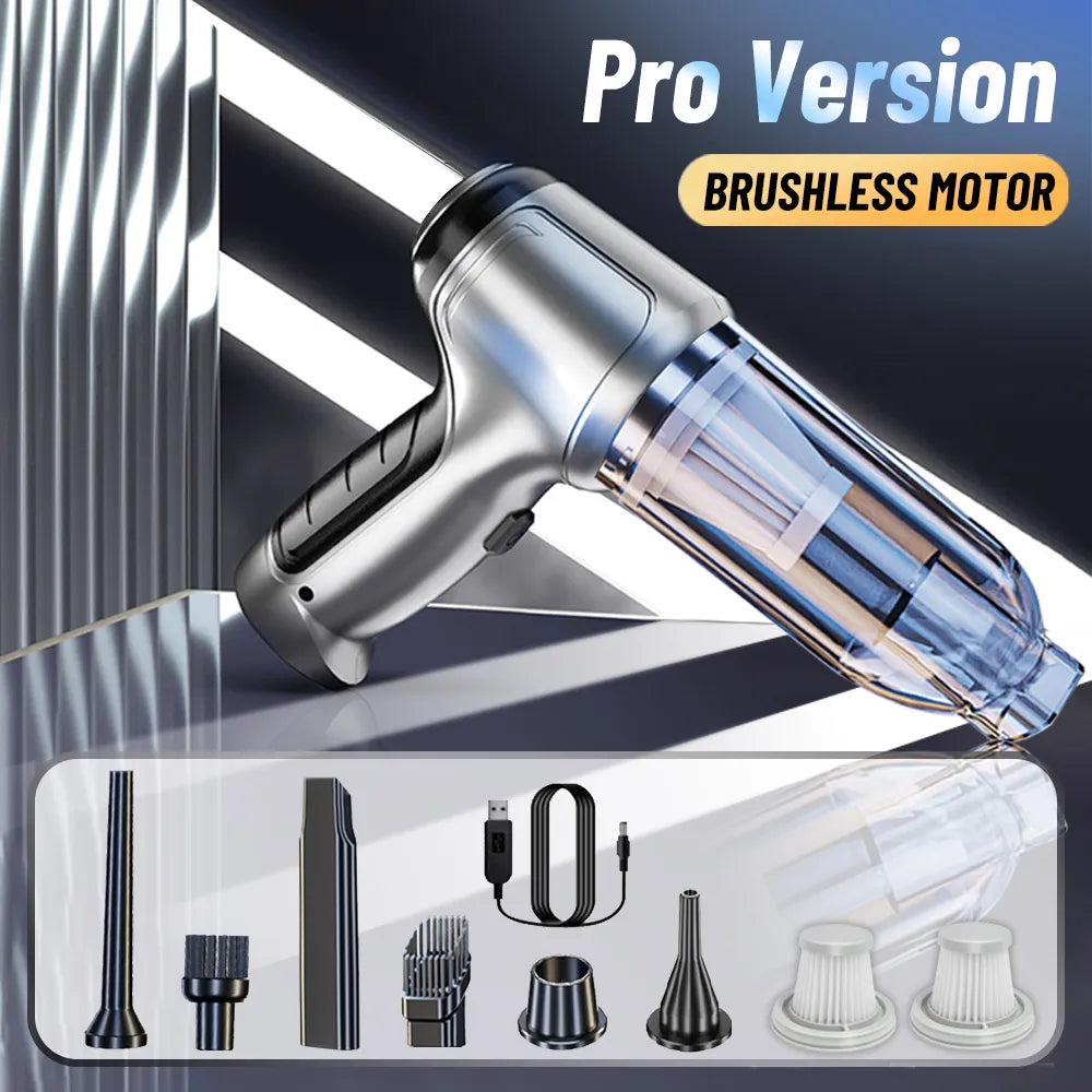 Handheld Cordless Car Vacuum Cleaner - Premium  from Shoponeer - Just $23.15! Shop now at Shoponeer