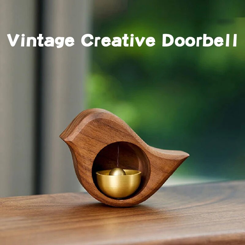 Wooden Feature Doorbell - Premium  from Shoponeer - Just $16.99! Shop now at Shoponeer