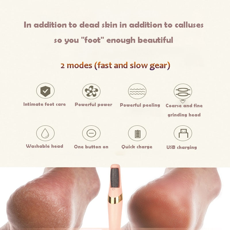 Smoother Feet Pedicure Wand - Premium  from Shoponeer - Just $12.99! Shop now at Shoponeer