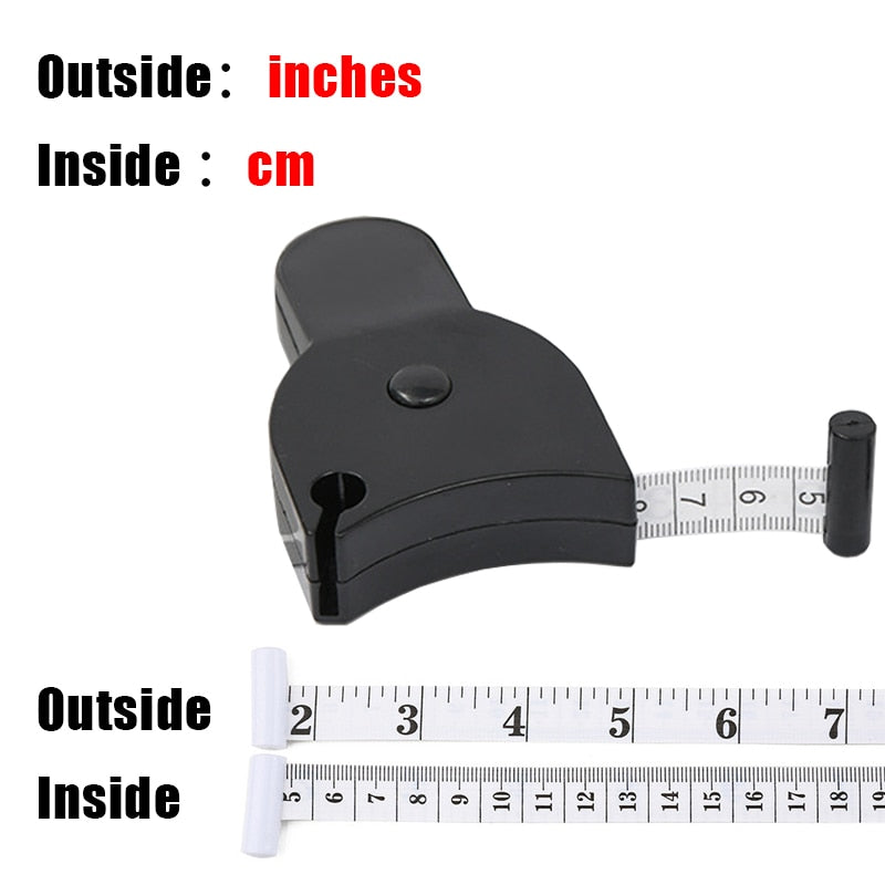 Retractable Body Tape Measure - Premium  from Shoponeer - Just $12.50! Shop now at Shoponeer