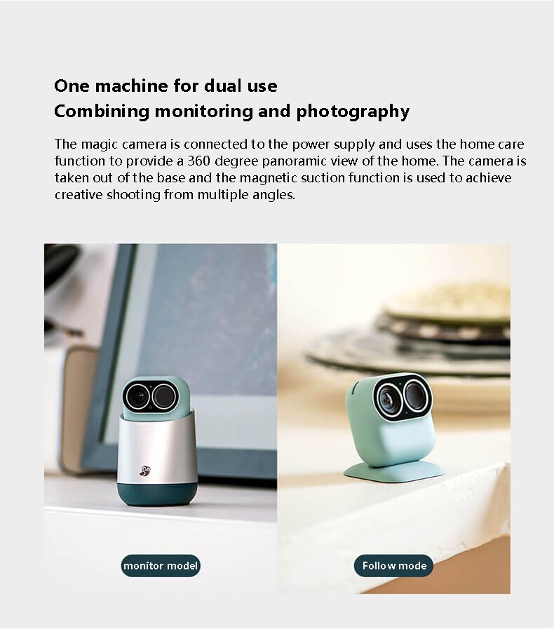 AI Smart HD WiFi Magic Camera - Premium  from Shoponeer - Just $189.99! Shop now at Shoponeer