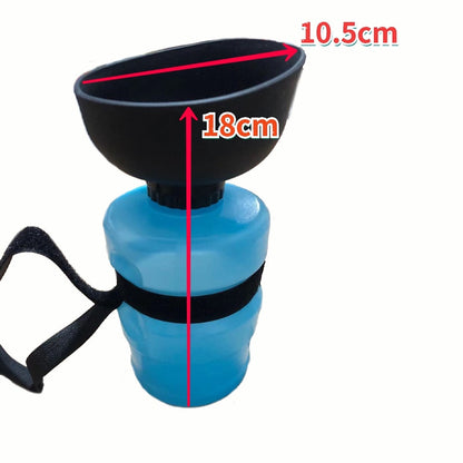 2-in-1 Foldable Bowl Portable Dog Water Bottle