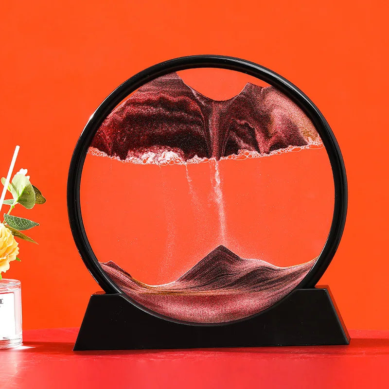 3D Moving Sand Art Hourglass Deep Sea Sandscape - Premium  from Shoponeer - Just $29.99! Shop now at Shoponeer