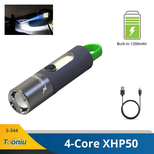 Multifunctional Torch LED Flashlight - Premium  from Shoponeer - Just $27.99! Shop now at Shoponeer