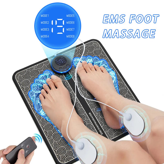 Foldable EMS Foot Massager Mat - Premium  from Shoponeer - Just $19.99! Shop now at Shoponeer