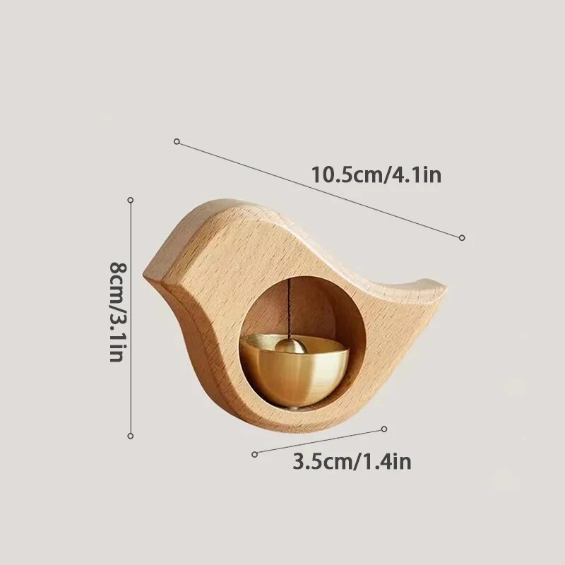 Wooden Feature Doorbell - Premium  from Shoponeer - Just $16.99! Shop now at Shoponeer