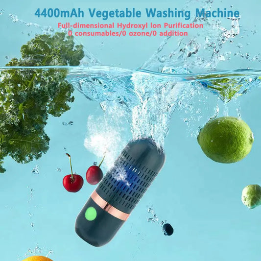 Ultrasonic Fruit Vegetable Washing Machine - Premium  from Shoponeer - Just $28.85! Shop now at Shoponeer