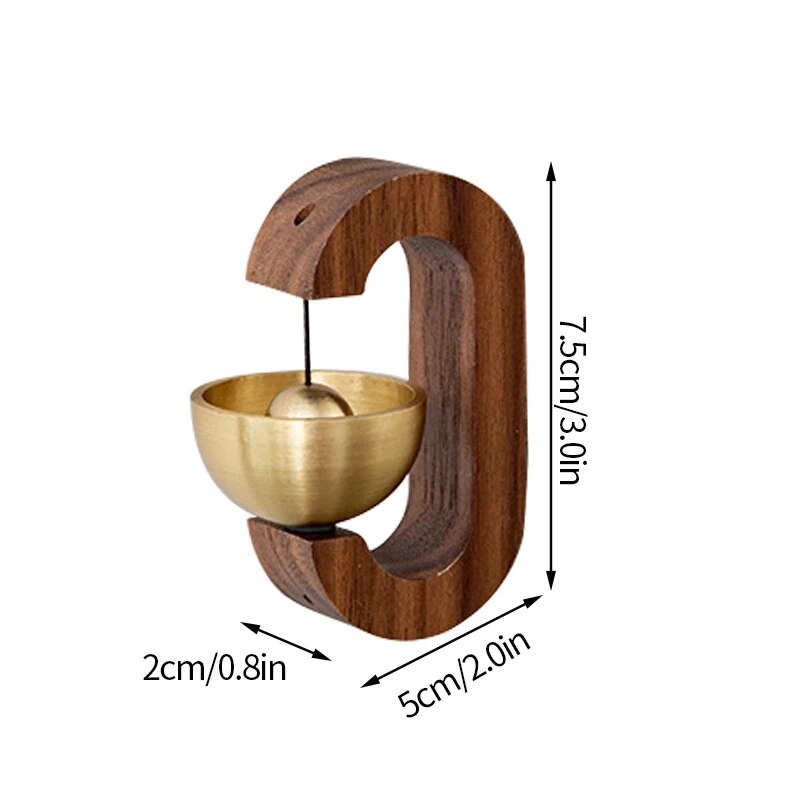 Wooden Feature Doorbell - Premium  from Shoponeer - Just $16.99! Shop now at Shoponeer