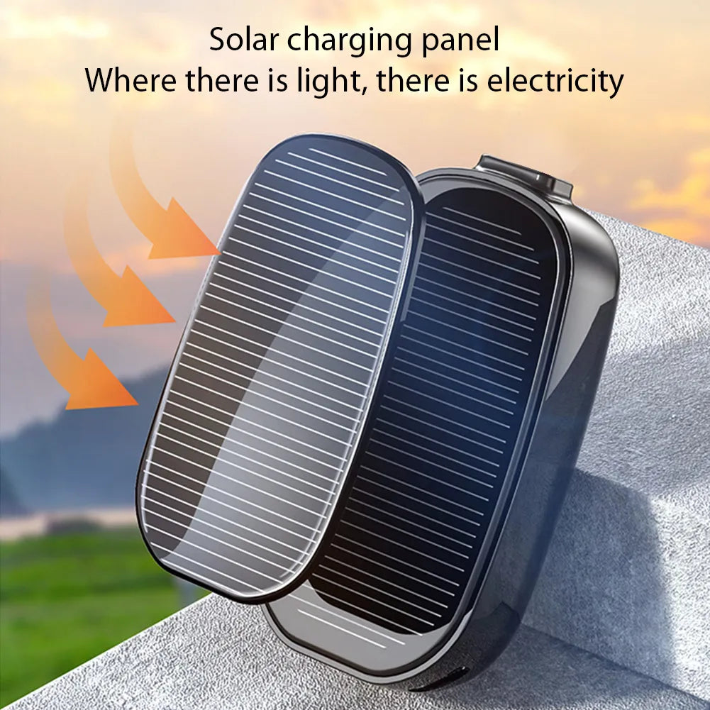 Portable Solar Power Bank Charger Keychain - Premium  from Shoponeer - Just $25.99! Shop now at Shoponeer