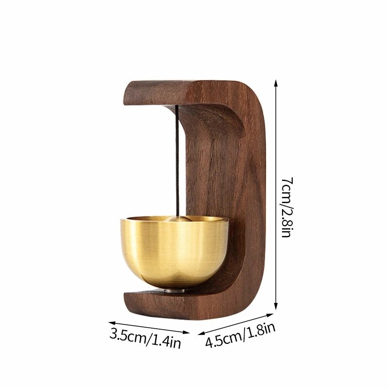 Wooden Feature Doorbell - Premium  from Shoponeer - Just $16.99! Shop now at Shoponeer