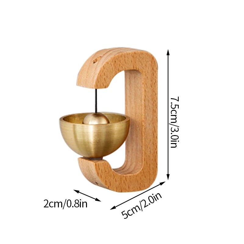 Wooden Feature Doorbell - Premium  from Shoponeer - Just $16.99! Shop now at Shoponeer