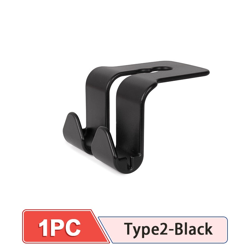 2 in 1 Car Headrest Hook with Phone Holder - Premium  from Shoponeer - Just $10.49! Shop now at Shoponeer