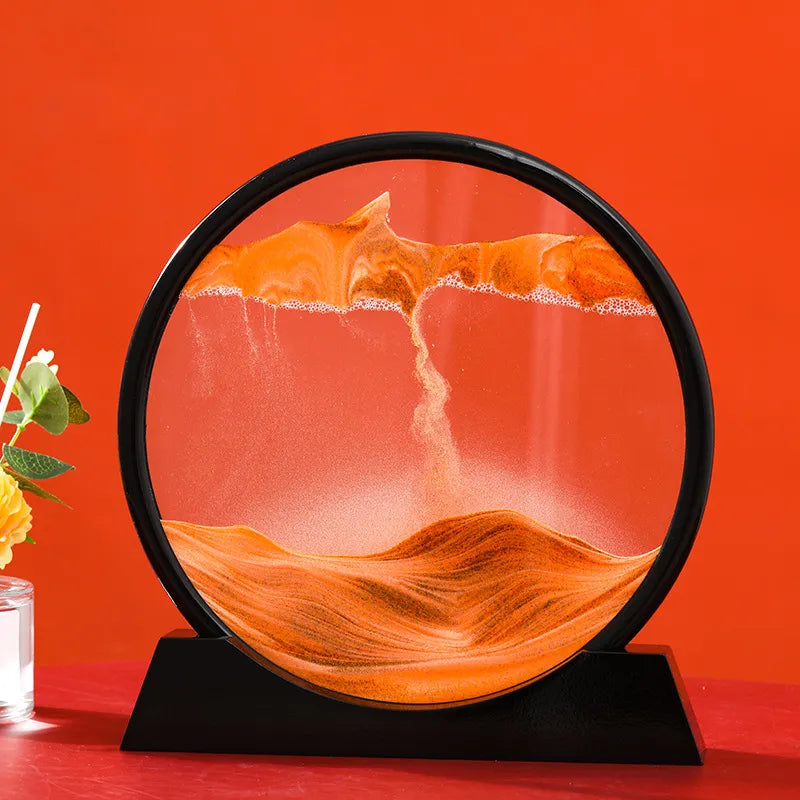 3D Moving Sand Art Hourglass Deep Sea Sandscape - Premium  from Shoponeer - Just $29.99! Shop now at Shoponeer