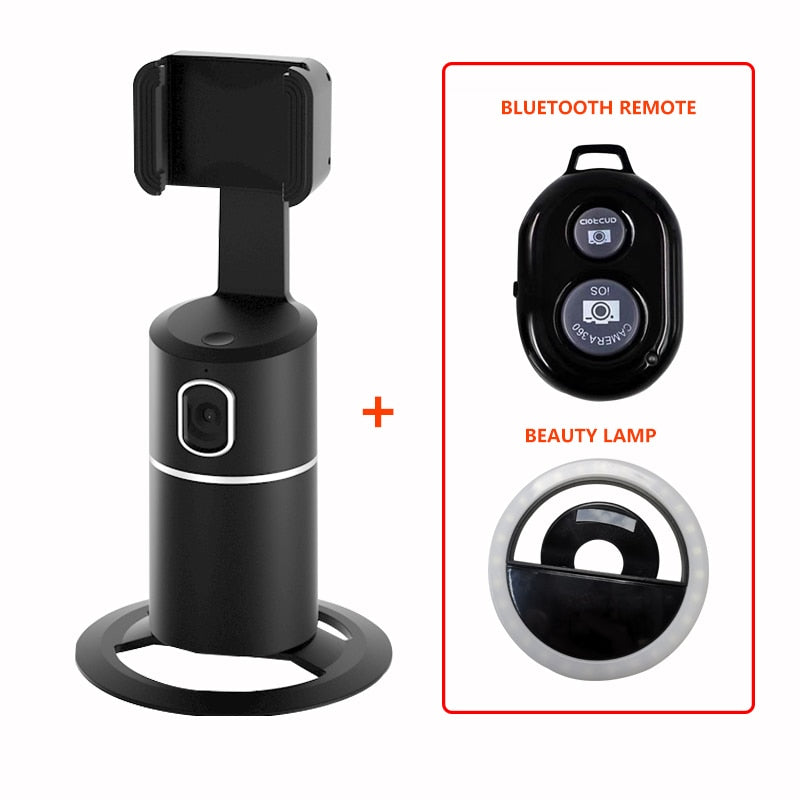 360° Rotation Auto Face Tracking Phone Holder - Premium  from Shoponeer - Just $35.98! Shop now at Shoponeer