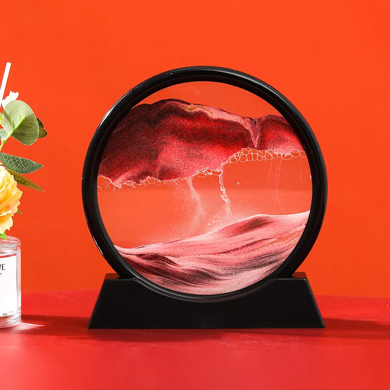 3D Moving Sand Art Hourglass Deep Sea Sandscape - Premium  from Shoponeer - Just $29.99! Shop now at Shoponeer