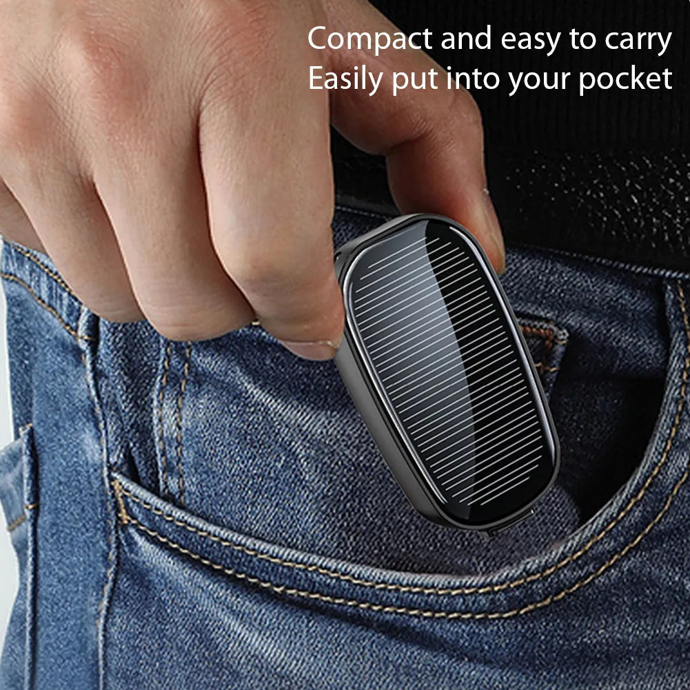 Portable Solar Power Bank Charger Keychain - Premium  from Shoponeer - Just $25.99! Shop now at Shoponeer