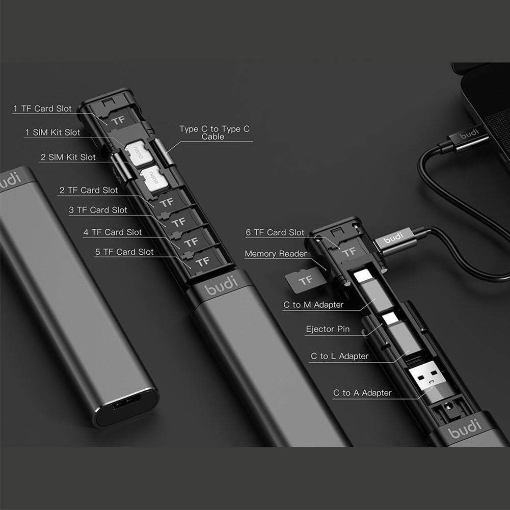 Budi 9-in-1 Smart Storage Data Stick - Premium  from Shoponeer - Just $23.99! Shop now at Shoponeer