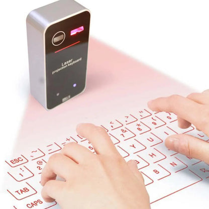 Portable Bluetooth Virtual Laser Keyboard Projector - Premium  from Shoponeer - Just $48.99! Shop now at Shoponeer