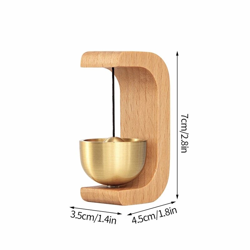 Wooden Feature Doorbell - Premium  from Shoponeer - Just $16.99! Shop now at Shoponeer