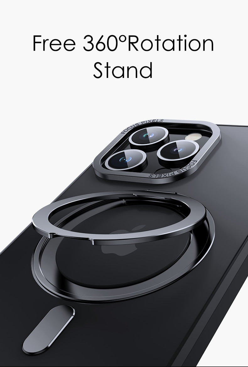 Magnetic 360°Rotation Phone Case - Premium  from Shoponeer - Just $36.99! Shop now at Shoponeer