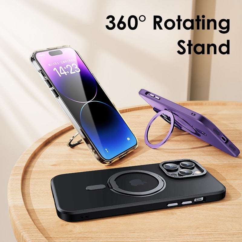 Magnetic 360°Rotation Phone Case - Premium  from Shoponeer - Just $36.99! Shop now at Shoponeer