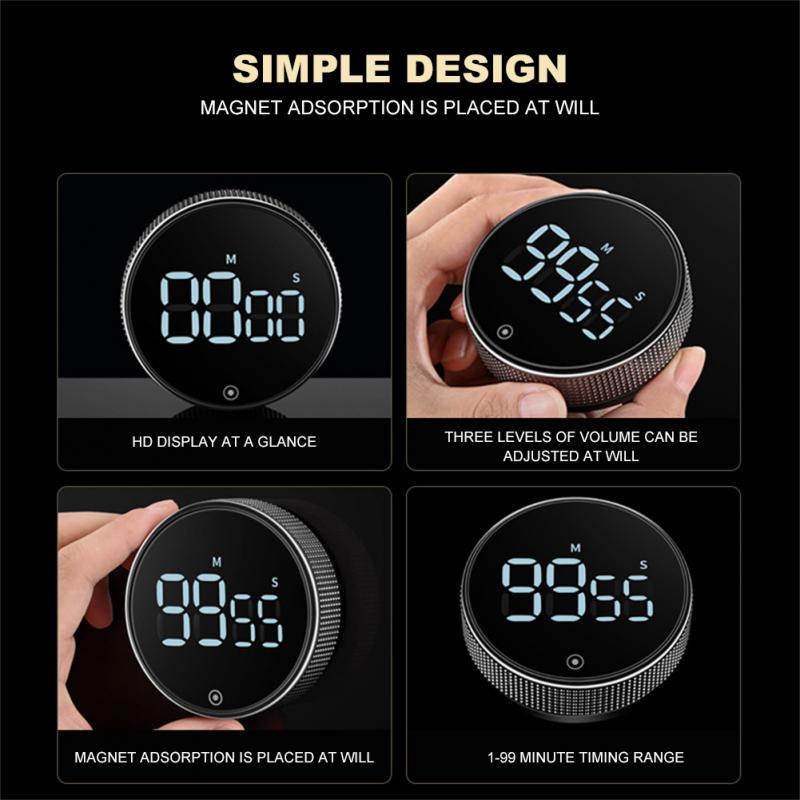 Digital Magnetic Countdown Countup Timer - Premium  from Shoponeer - Just $26.88! Shop now at Shoponeer