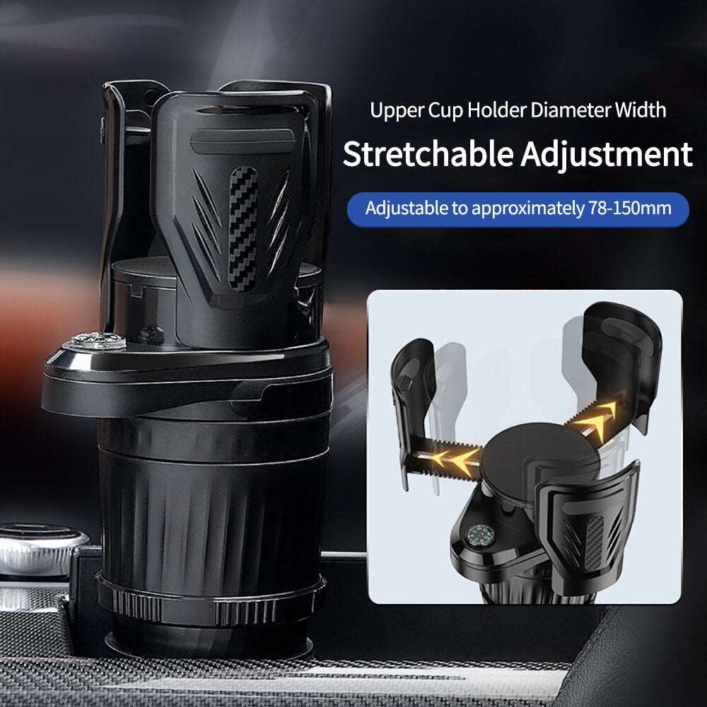 4 in 1 Multifunction Car Cup Holder - Premium  from Shoponeer - Just $23.99! Shop now at Shoponeer