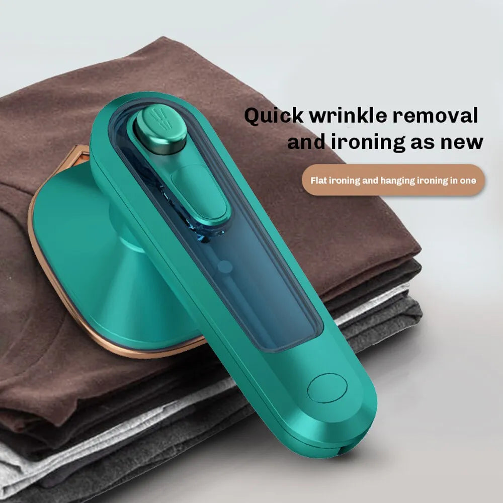 Portable Mini Steam Iron - Premium  from Shoponeer - Just $24.89! Shop now at Shoponeer