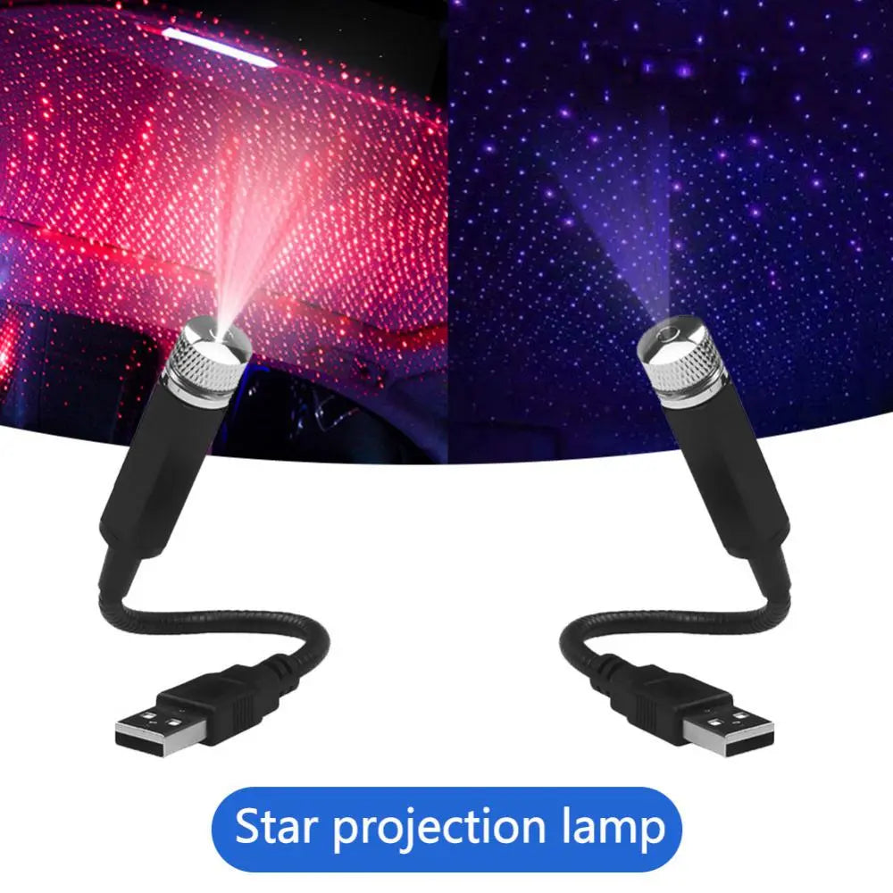 LED Car Roof Star Light Projector - Premium  from Shoponeer - Just $6.99! Shop now at Shoponeer