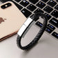 Leather Braided Bracelet USB Charging Cable - Premium  from Shoponeer - Just $14.50! Shop now at Shoponeer