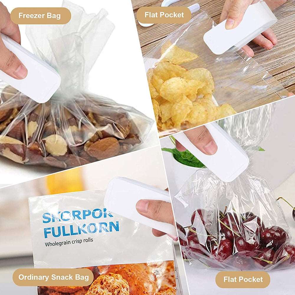 Mini Bag Sealing Machine - Premium  from Shoponeer - Just $14.99! Shop now at Shoponeer