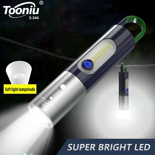 Multifunctional Torch LED Flashlight - Premium  from Shoponeer - Just $27.99! Shop now at Shoponeer